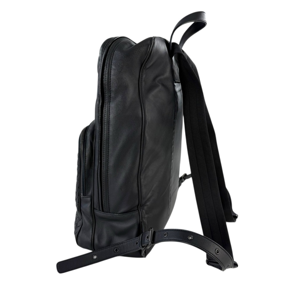 Bottega Veneta Intrecciato Leather Backpack - Picture 4 of 13